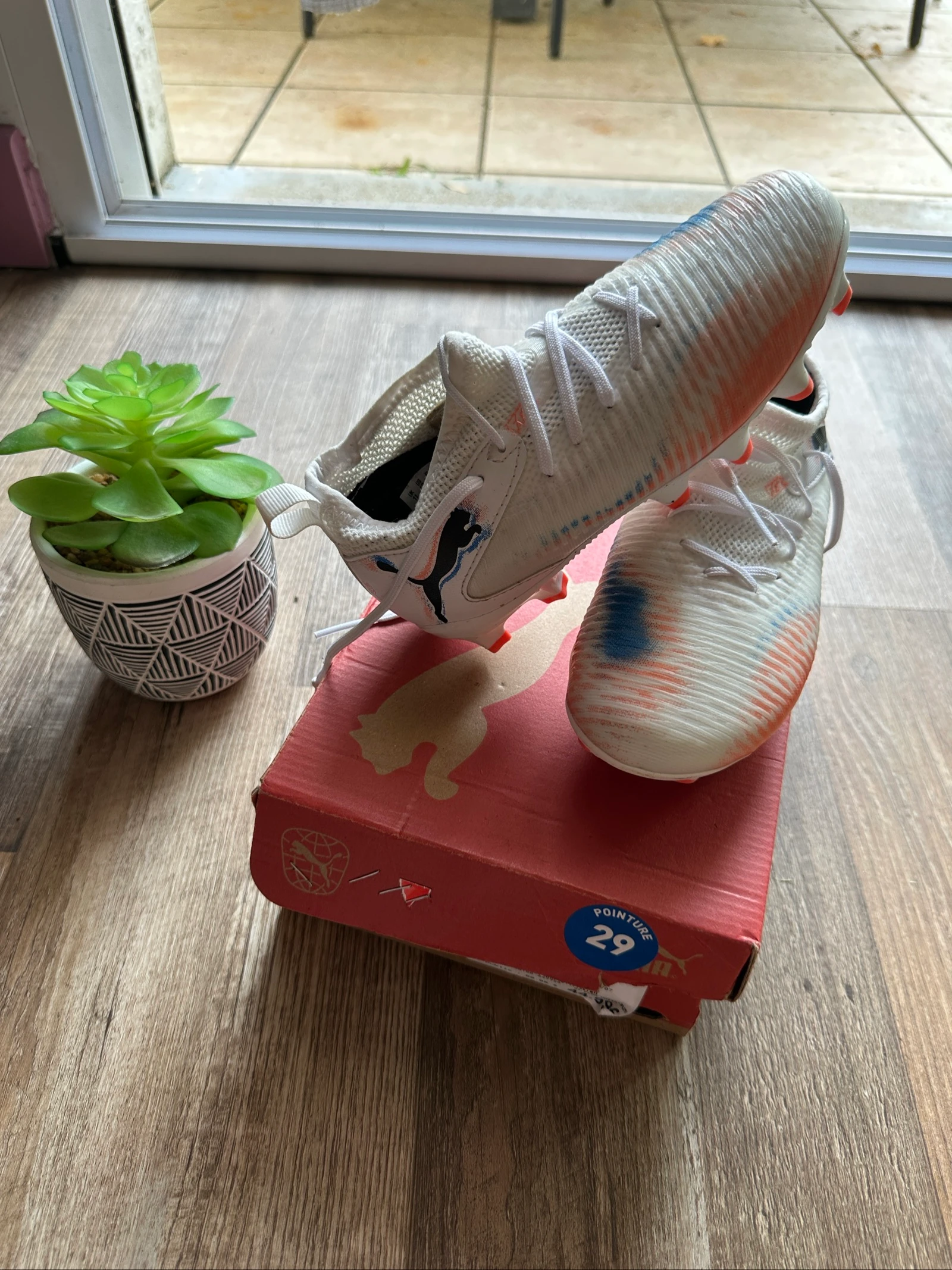⚽ Chaussures de football Puma Future 8 Match FG/AG Jr – Pointure 29